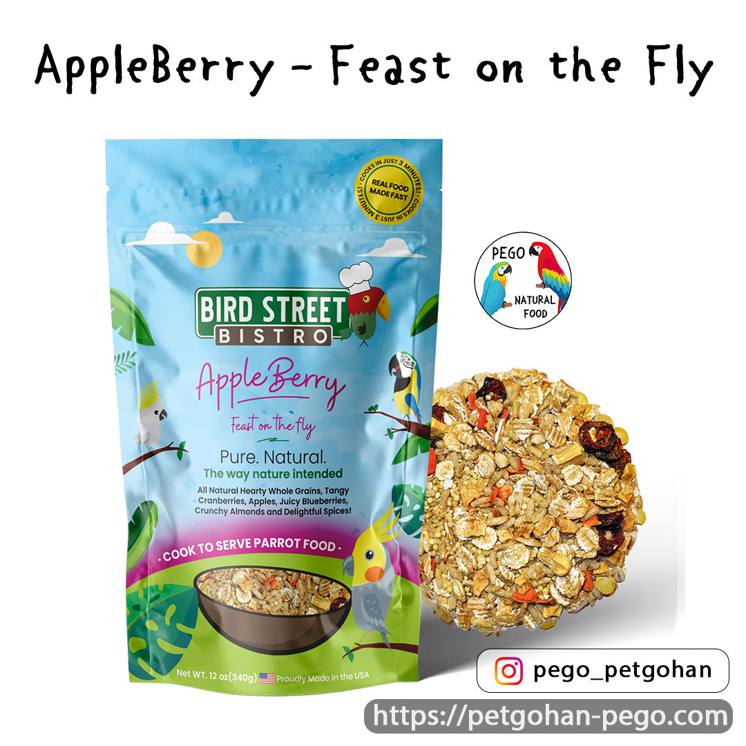 ① AppleBerry Feast on the Fly