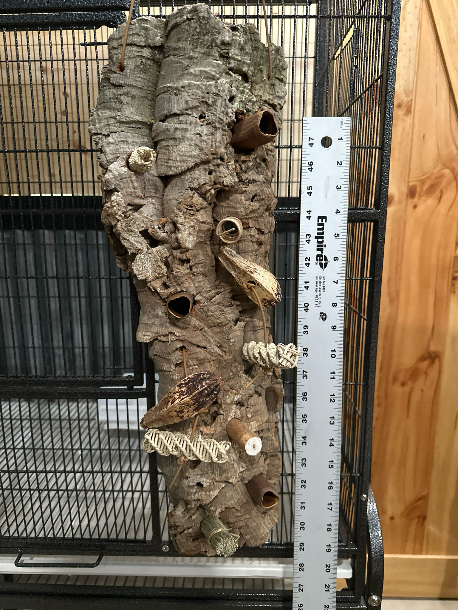 Chunky Corkwood Climbing Wall