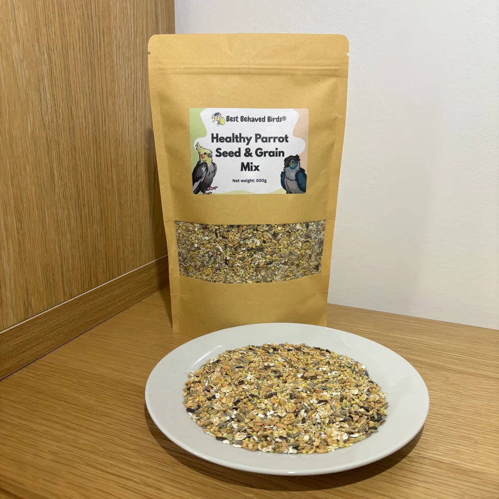 Healthy Parrot Seed and Grain Mix 500g