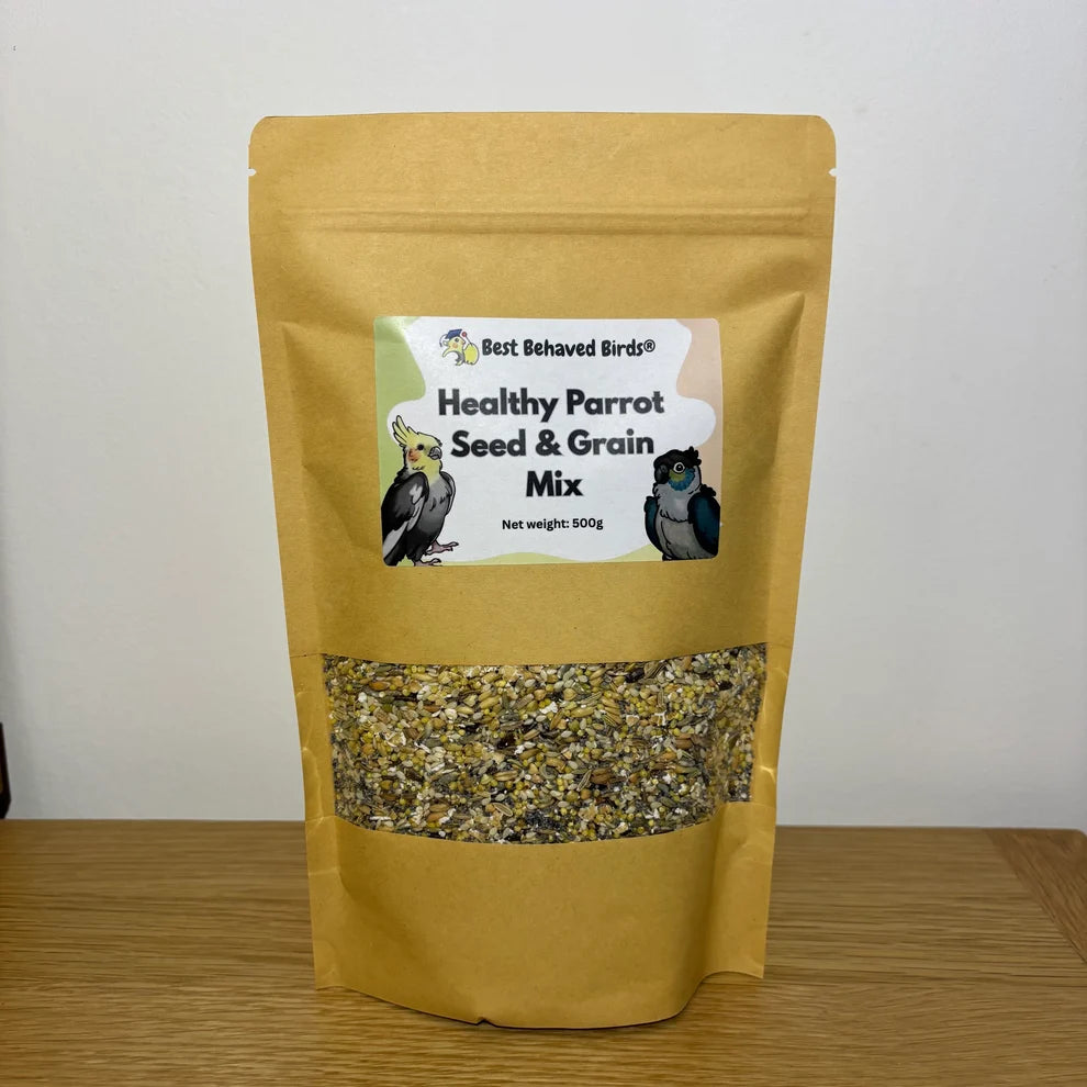 Healthy Parrot Seed and Grain Mix 500g
