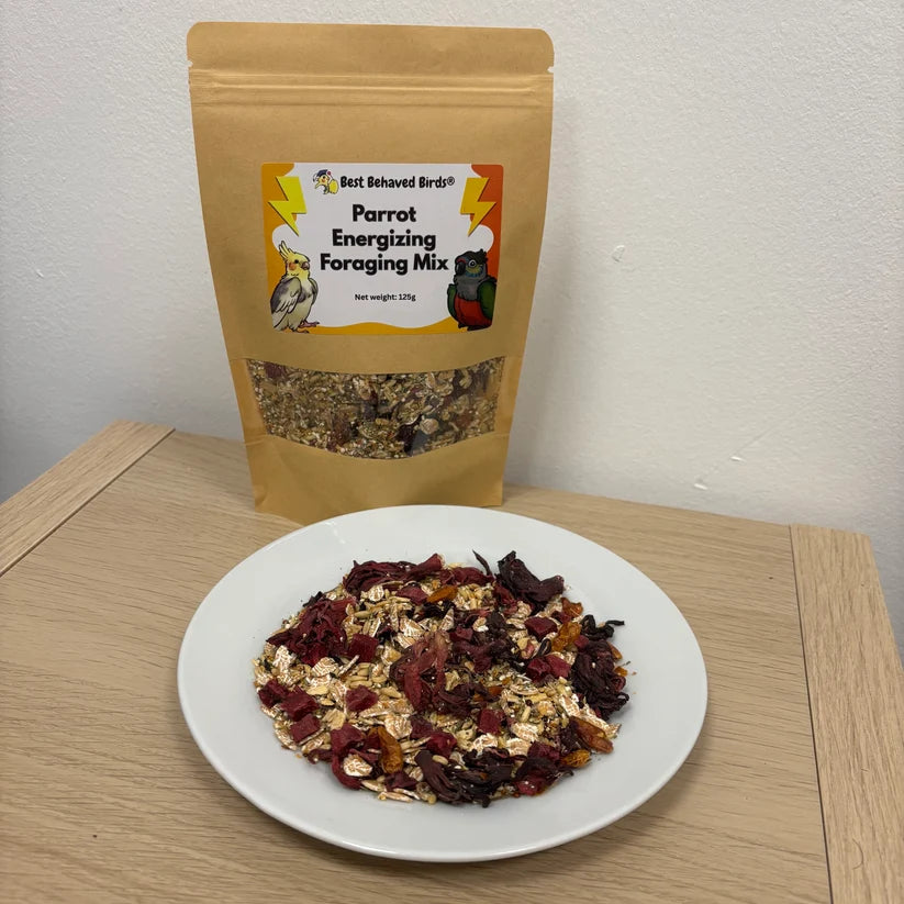 Parrot Energizing Foraging 125g - Best Behaved Birds